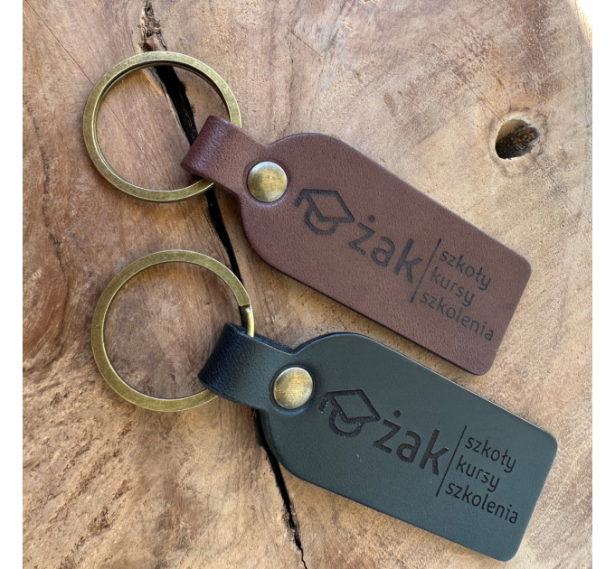 Handcrafted Personalised Leather Keychains - Make It Yours