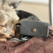 Leather Dog Poop Bag Dispenser - Stylish and Practical