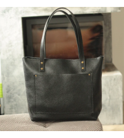 Soft Leather Tote Bag