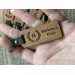 Wood Engraved Keychain   KEYCHAINS  10