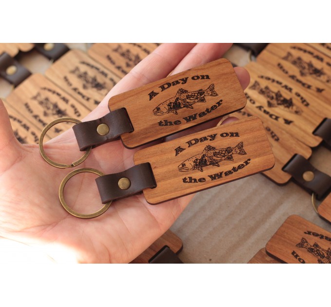 Elevate Your Style with Wooden  Engraved Keychains