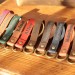 A personalized leather keychain is a great Christmas gift idea 