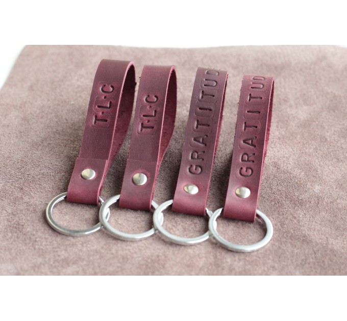 Handcrafted Personalised Leather Keychains - Make It Yours