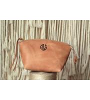 Leather Cosmetic Bag