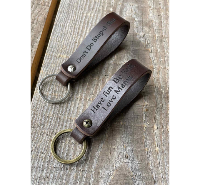 Personalized Leather Keychains - Unique Gifts for Every Occasion