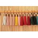 Leather Tassel Keychain