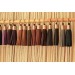 Leather Tassel Keychain