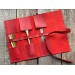 Leather Paint Brush Roll