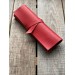 Leather Paint Brush Roll