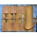 Leather Paint Brush Roll
