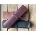Leather Paint Brush Roll