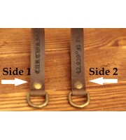 Custom Leather Keychain 