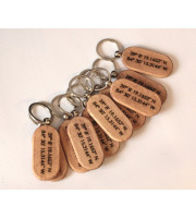 Wooden Keychain