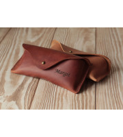 Soft Glasses Case Leather