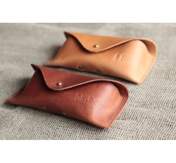 Soft Glasses Case Leather