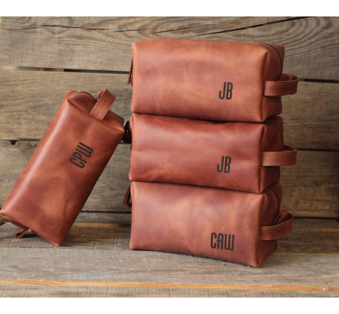 Leather Dopp Kits for Stylish Travelers