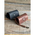 Leather Dog Poop Bag Dispenser - Stylish and Practical