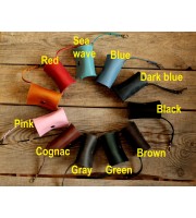 Leather Dog Poop Bag Dispenser