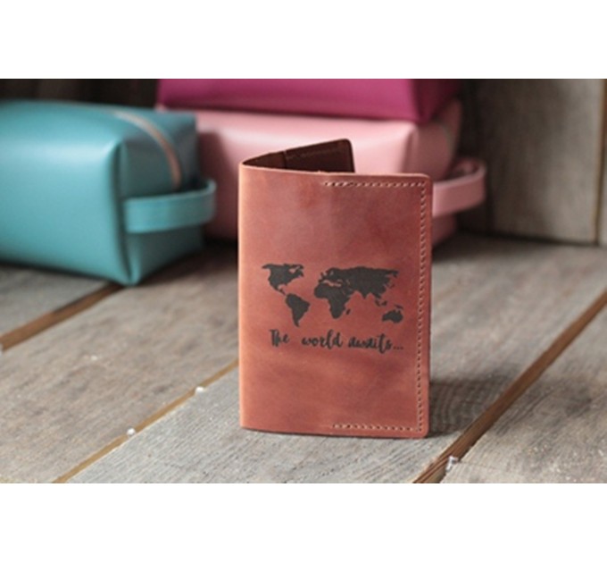 Leather Passport Holder for Stylish Travelers