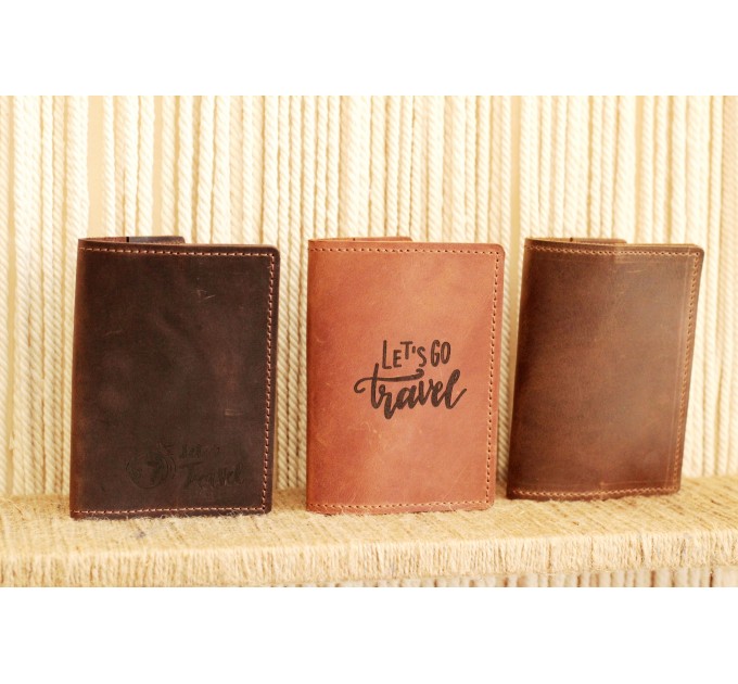 Leather Passport Holder for Stylish Travelers