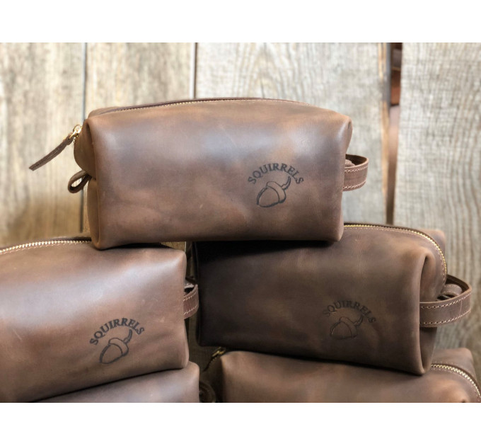 Leather Dopp Kits for Stylish Travelers