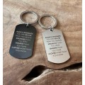 Custom Stainless Steel Keychains