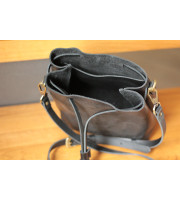 Leather Bucket Bag